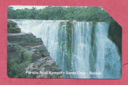 Bolivia-Entel- Parque Noel Kempff, Santa Cruz- Magnetic Phone Card Used By 20 Bs. - Bolivie