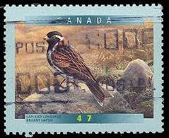Canada (Scott No.1889 - Oiseau Du / Canada / Birds) (o) Perf 12.5 X 13.1 - Oblitérés