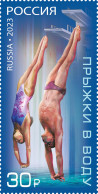 Russia 2023. Types Of Sports. Springboard Diving (MNH OG) Stamp - Neufs