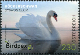 Austria 2022. Birdpex 2022. Mute Swan (Cygnus Olor) (MNH OG) Stamp - Neufs