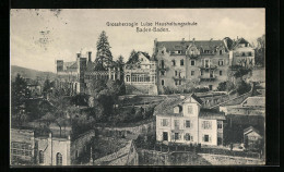AK Baden-Baden, Grossherzogin Luise Haushaltungsschule Aus Der Vogelschau  - Baden-Baden