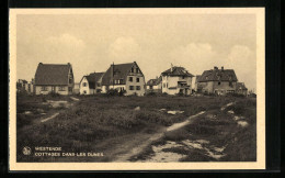 AK Westende, Cottages Dans Les Dunes  - Westende