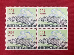 Stamps Vietnam South (Block 4 -SIEGE DE L'U.P.U 9/10/1971) -GOOD Stamps- 1set/4pcs - Viêt-Nam