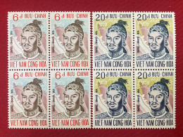 Stamps Vietnam South (Block 4 -QUANG TRUNG KING 28/1/1972) -GOOD Stamps- 1set/8pcs - Viêt-Nam