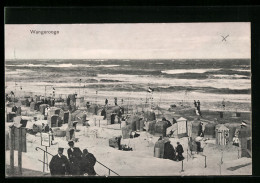 AK Wangerooge, Strand Bei Stürmischer See  - Wangerooge