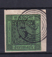 Ziffer 6 Kr. Auf Briefstück Mit Nummernstempel 26 (= Dinglingen) - Other & Unclassified