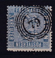 Wappen 3 Kr. Mit Nummernstempel 79 (= Lahr) - Autres & Non Classés