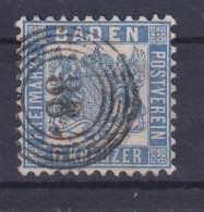 Wappen 6 Kr. Mit Nummernstempel 88 (= Markdorf) - Andere & Zonder Classificatie