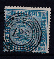 Wappen 3 Kr. Mit Nummernstempel 122 (= Salem) - Autres & Non Classés