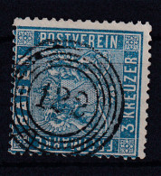 Wappen 3 Kr. Mit Nummernstempel 122 (= Salem) - Andere & Zonder Classificatie