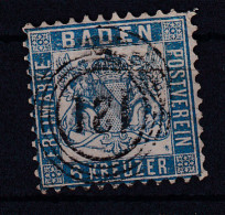 Wappen 6 Kr. Mit Nummernstempel 121 (= Säckingen) - Andere & Zonder Classificatie