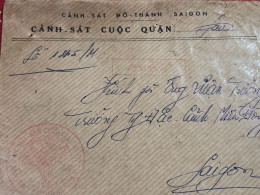 Viet Nam South Envelopes From The Army And Officials Of The Republic Of Vietnam Before 1975(kbc-sai Gon)-1PCS SAI GON It - Vietnam