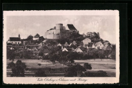 AK Otzberg I. Odenwald, Blick Auf Die Festung Mit Hering  - Odenwald