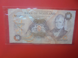 ECOSSE 10 POUNDS 1992 Circuler (B.33) - 10 Pounds