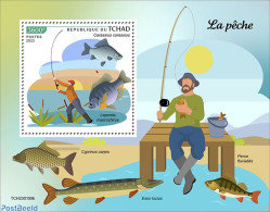 Chad 2023 Fishing, Mint NH, Nature - Fish - Fishing - Andere & Zonder Classificatie