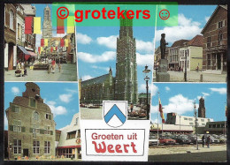 WEERT Groeten Uit 5-luik Ca 1978  - Weert