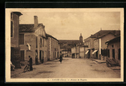 CPA Eauze, Avenue De Nogaro, L`Eglise  - Nogaro