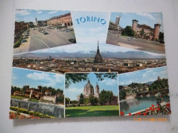 Cartolina Viaggiata  "TORINO" Vedutine 1963 - Panoramic Views