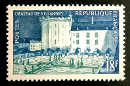 1954 FRANCE N 995 - CHATEAU DE VILANDRY - NEUF** - Neufs