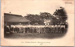 INDOCHINE - Tirailleur Tonkinois, Manœuvre De Pompe  - Vietnam