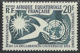 AFRIQUE EQUATORIALE FRANCAISE - AEF - A.E.F. - 1958 - YT 245 - MNH - Ongebruikt