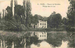 92 - Rueil Malmaison - Manoir De Richelieu - Mirage Dans Le Lac - CPA - Voir Scans Recto-Verso - Rueil Malmaison