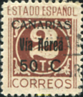 732922 USED ESPAÑA. Canarias 1938 SELLOS HABILITADOS PARA EL CORREO A CANARIAS - Neufs