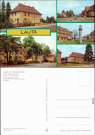 Lauta Ernst-Thälmann-Haus, Pflegeheim, Senftenberger Straße, Rathaus 1986 - Lauta