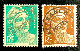1948 FRANCE N 95 / 98 - TYPE MARIANNE DE GANDON PREOBLITERE - NEUF - 1893-1947