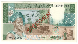 MAURITANIA	1000	OUGUIYA	29/06/1979	PICK 3C SPECIMEN	UNC - Mauritanie