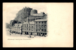 ECOSSE - EDINBURGH - CASTLE FROM GRASSMARKET - Midlothian/ Edinburgh