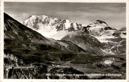 Hotel Bellevue - Simpon-Kulm Et Le Fletschhorn (1870) * Feldpost - Simplon