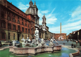 ITALIE - Roma - Plazza Navona - Place Navona - Navona Square - Navona Platz - Carte Postale Ancienne - Lugares Y Plazas