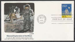 USA: 1981, Weltraumbeleg, Manned Exploration Of The Moon/ MStpl. CAPE CANAVERAL. FL - Nordamerika