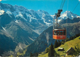 Switzerland Murren Schilthornbahn Mittaghorn, Grosshorn, Breithorn - Mürren