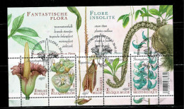 2014 BL213 (4393/4397) Postfris Met 1édag Stempel : HEEL MOOI ! MNH Avec Cachet 1er Jour : Flore Insolite Du Jardin B... - 2002-… (€)