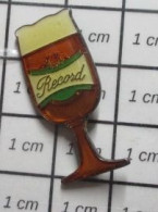 311c Pin's Pins / Beau Et Rare / BIERES / BIERE ROUSSE RECORD Verre Pression - Beer