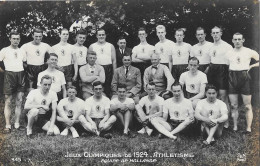 CPA Jeux Olympique De 1924 Athlétisme Equipe De Hollande - Olympische Spiele