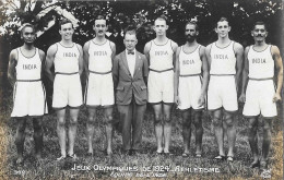 CPA Jeux Olympique De 1924 Athlétisme Equipe De L'Inde - Olympic Games