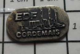 720 Pin's Pins / Beau Et Rare : EDF / CENTRALE DE CORDEMAIS Par PICHARD - Fotografie