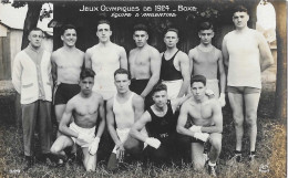 CPA Jeux Olympique De 1924 Boxe Equipe D'Argentine - Olympic Games