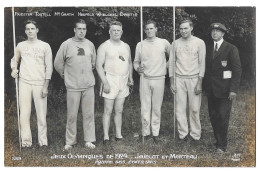 CPA Jeux Olympique De 1924 Javelot Et Marteau Equipe Des EtatsUnis - Olympic Games