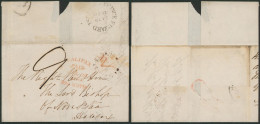 Maritime Mail - LAC From St-Eleanors-Town (1850) + Stempel Prince Edward Island > Halifax (Scotland) + Halifax PAID In R - Lettres & Documents