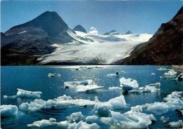 Griessee Ob Ulrichen, Eisberge Mit Griesgletscher (43828) * 2. 8. 1982 - Ulrichen