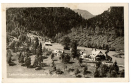 1.5.26 PERNITZ, LEITNER GASTHAUS M. KIENECK - EINGANG, 1929(?), POSTCARD - Pernitz