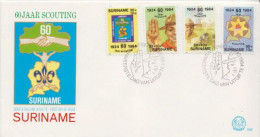 Surinam Set On FDC - Covers & Documents