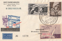 LETTERA 1965 VIA RAZZO L.10+30 + ERINNOFILO (YK1895 - 1961-70: Marcophilie