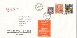 Norway Express Cover Sent To Denmark Trondheim 23-10-1985 - Storia Postale