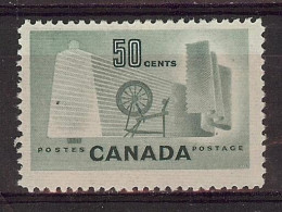 Canada 1953. Industria Textil . Sc=334 (**) - Unused Stamps