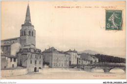 AKIP5-0260-09 - SAINT-GIRONS - Clocher - Pont - Champ-de-mars  - Saint Girons